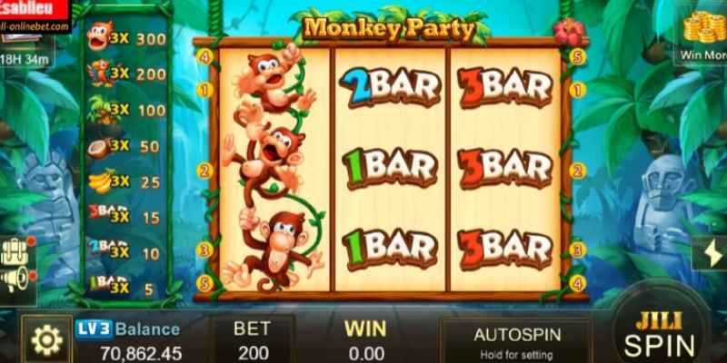 Các Tính Năng Đặc Biệt Của JILI Monkey Party